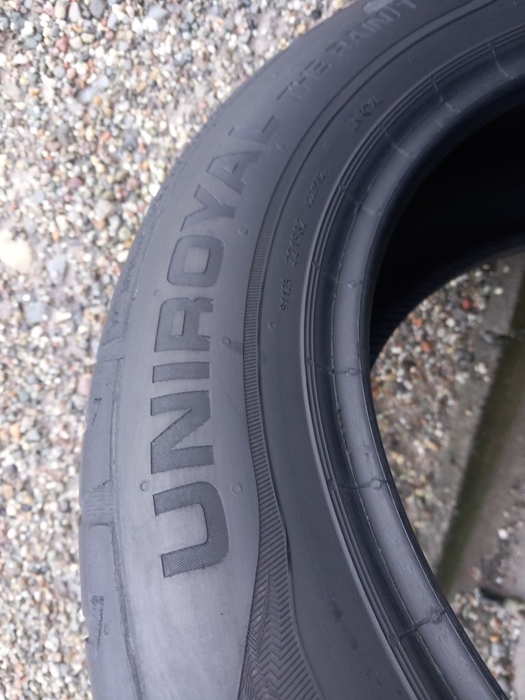 2x Opony Używane Letnie 205/55R16 Uniroyal