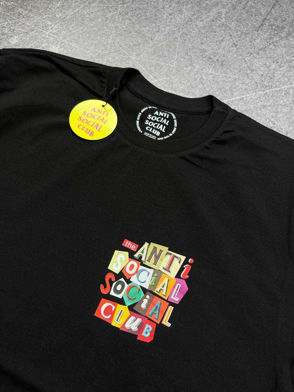 Оверсайз Футболка Anti Social Social Club з бірками