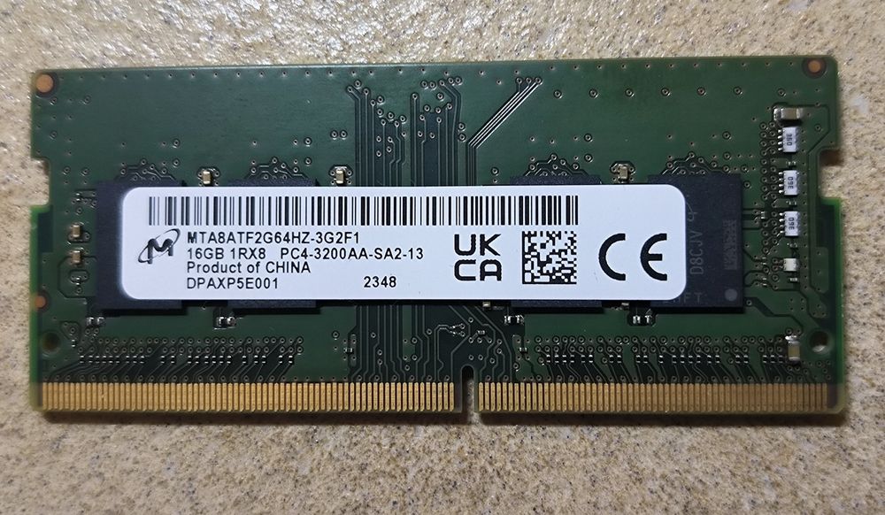 DDR4 16gb 2666, 3200Mhz в ноутбук оперативна пам'ять