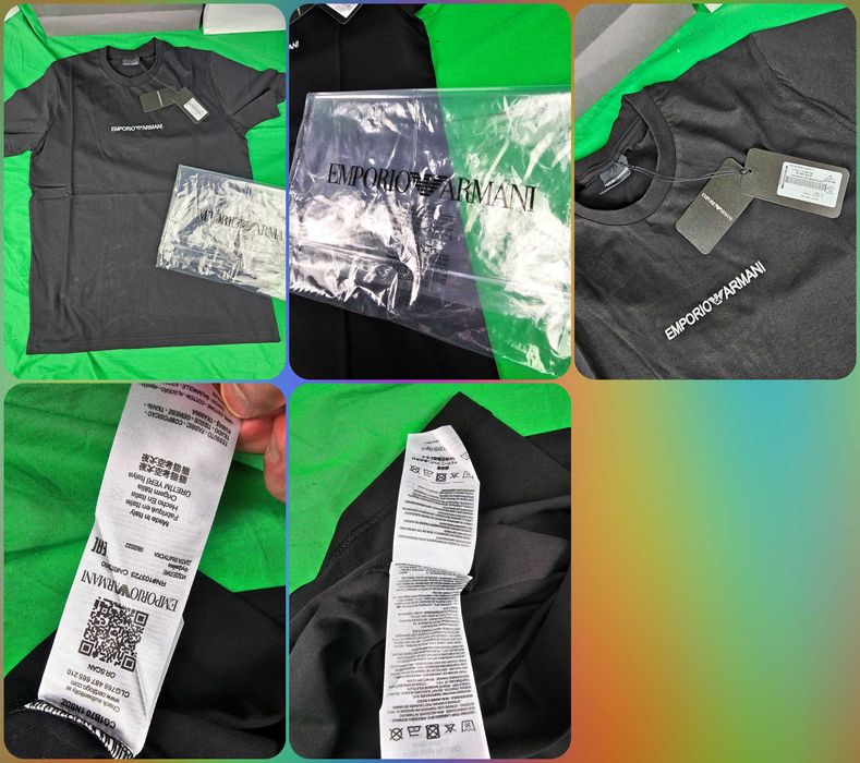 Koszulka męska emporio armani polo t-shirt ax nowość