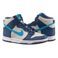 Кросівки Nike Dunk High Light Bone Diffused Blue |DB2179-006| Оригінал