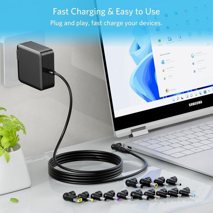 Универсальное зарядное устройство Belker 90 Вт,