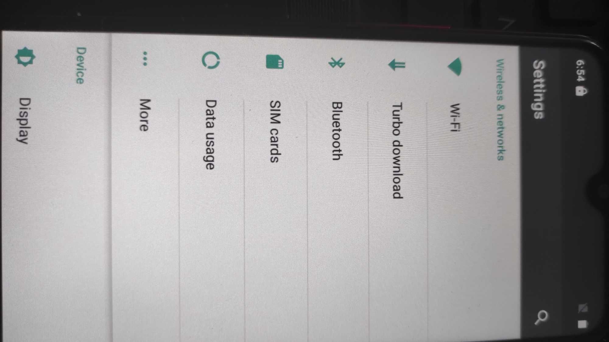 Smartfon X23 polskie menu