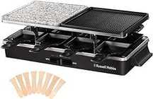 Raclette grill elektryczny Russell Hobbs Multi Raclette czarny 1400 W