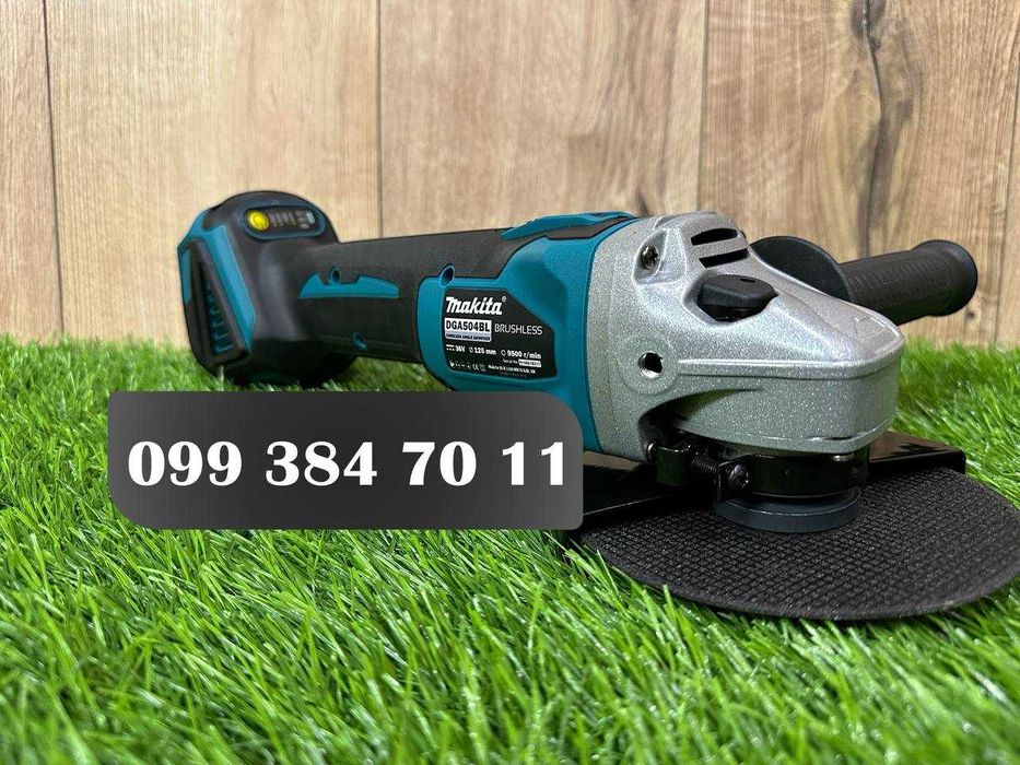 Акумуляторна Болгарка Makita DGA504BL КАРКАС Турбінка УШМ Балгарка 36V