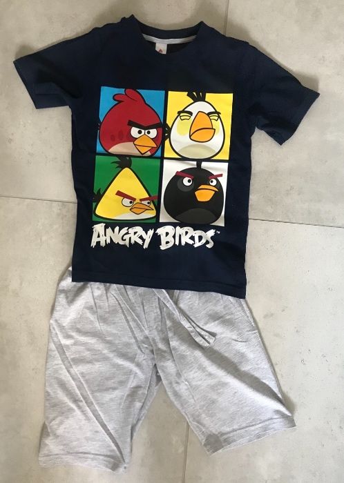 H&M piżamka dla chłopca Angry Birds 110/116 4-6 lat