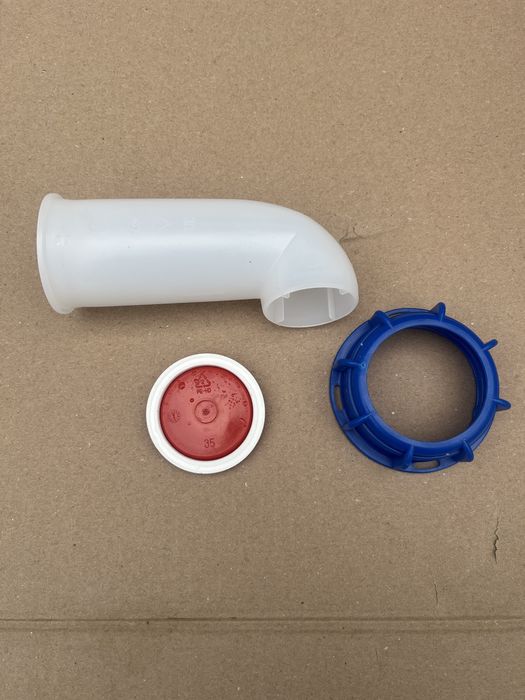 Wylewka kolanko lejek zlewka do zbiornika 1000 l 600 l ibc mauser 2"