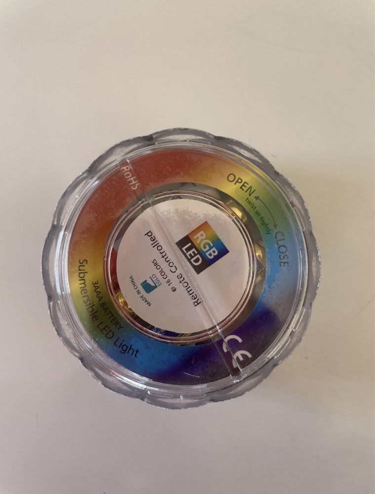 luz led com comando