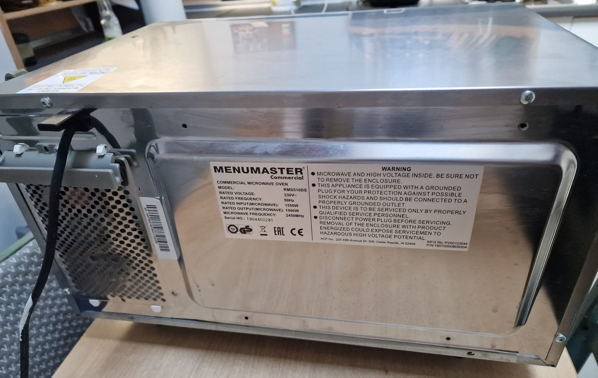 Kuchenka mikrofalowa Menumaster  RMS 51ODS