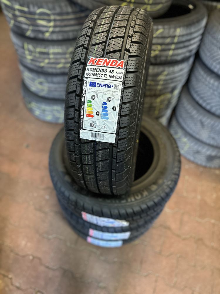 NOWE opony 195/70R15C Kenda Komendo 4S KR105 całoroczne bus WYSYŁKA