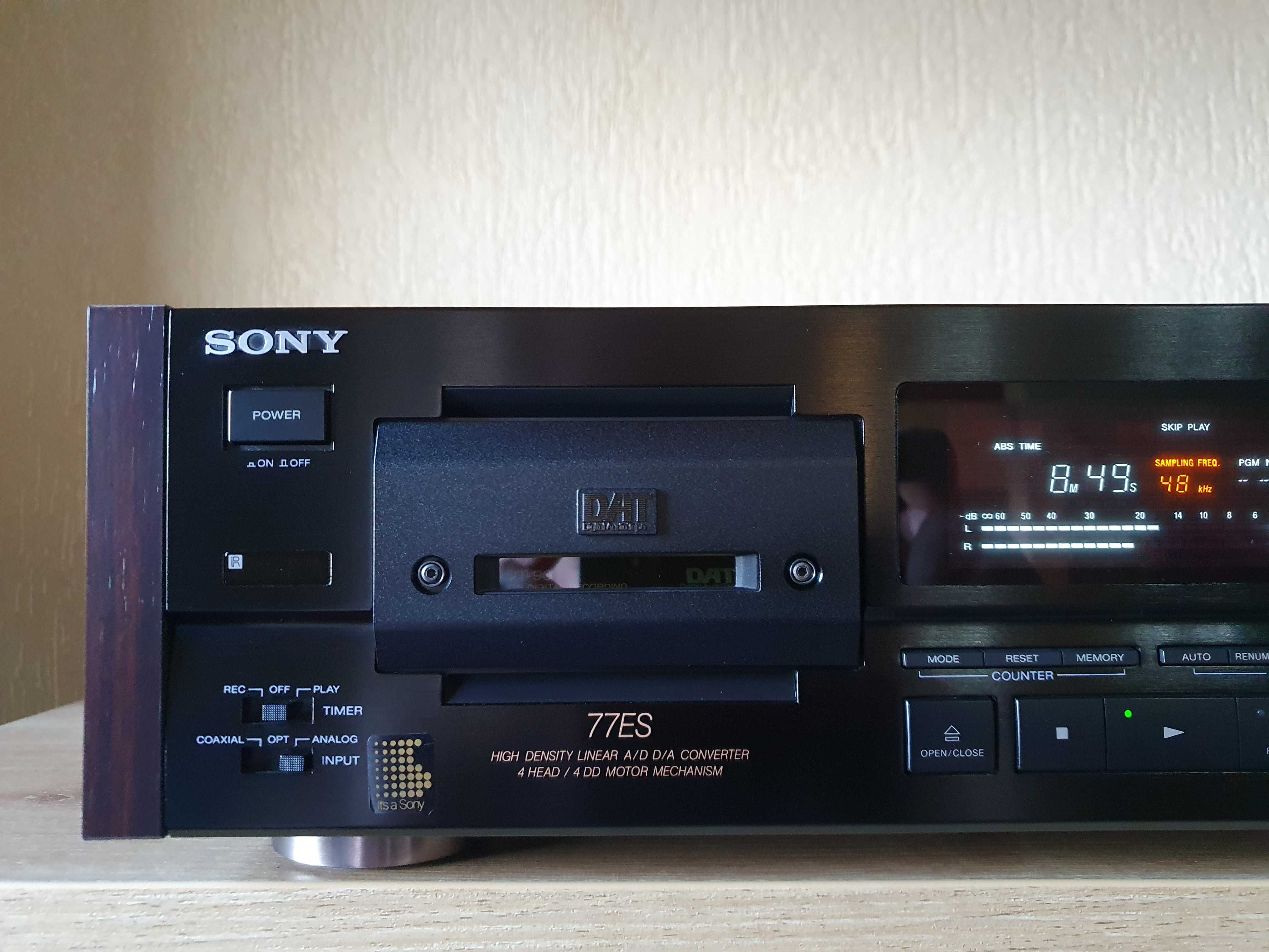 Sony audio tape deck dtc 77es