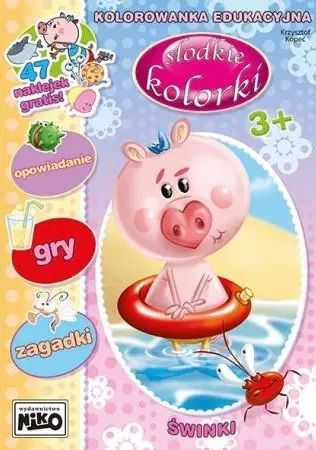 Słodkie Kolorki. Świnki Krzysztof Kopeć Nowa
