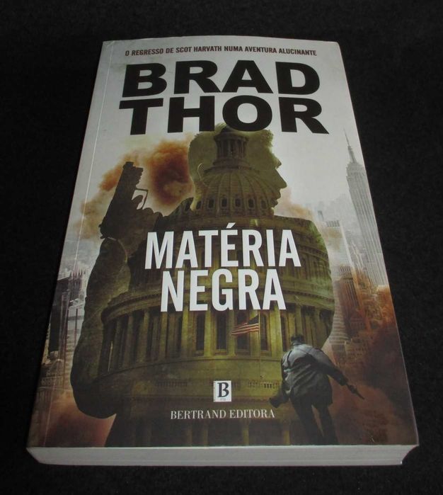 Livro Matéria Negra Brad Thor