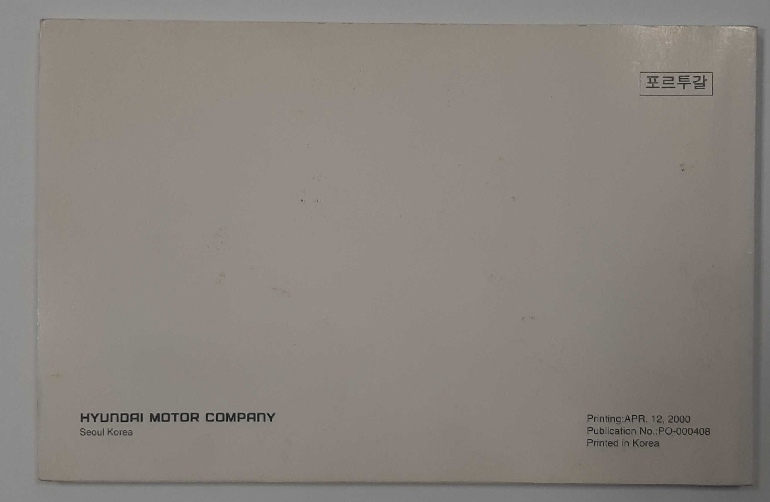 Manual de instruções Hyundai H-1