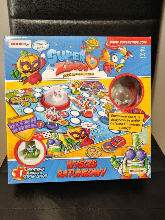 Super Zings (Rivals of Kaboom) - Wyścig ratunkowy (gra planszowa)