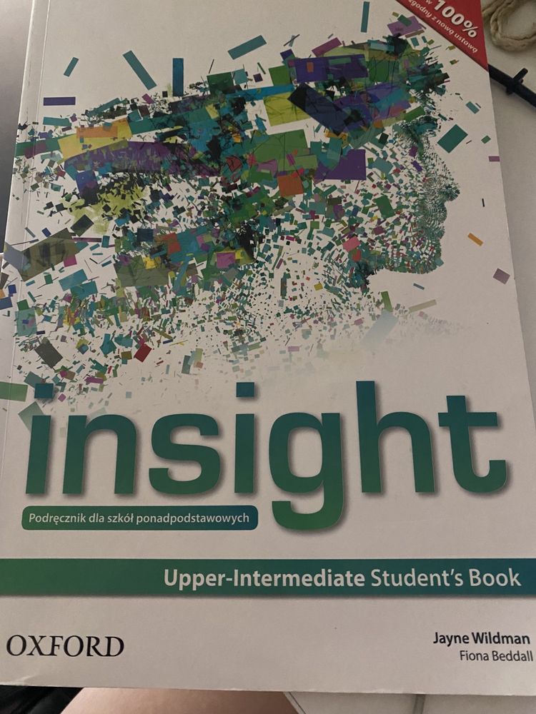 "Insight. Upper Intermadiate" Podręcznik wieloletni do liceum Oxford