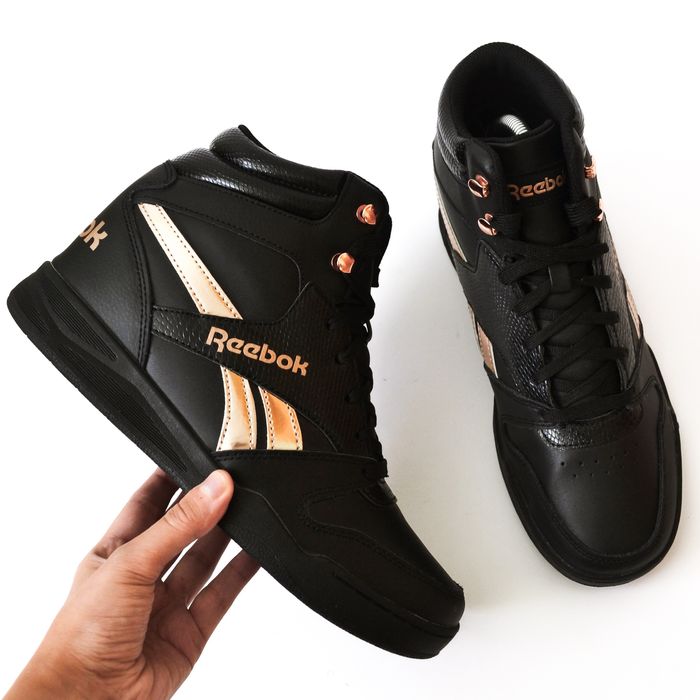 Брендові оригінальні чорні шкіряні черевики снікерси REEBOK 41 (27 см)