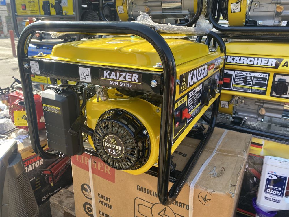 Генератор KAIZER 3.5 квт GEW, медь бесплатная доставка