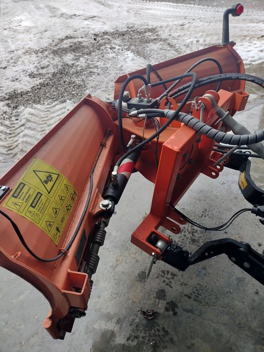 Pług do śniegu w strzałkę 180cm nowy odśnieżanie tuz hydraulicznie ste