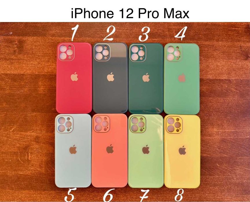 Etui, Case iPhone 11, 12, 12 Pro 11 Pro Max 12 Pro Max imitacja szkła!