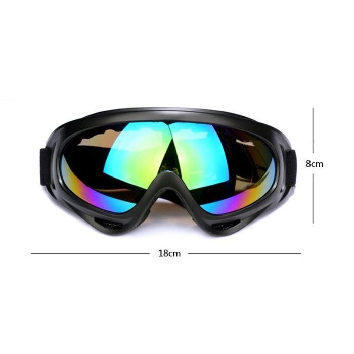 Óculos Mascara Motociclista Ski Snowboard Paintball Neve NOVO