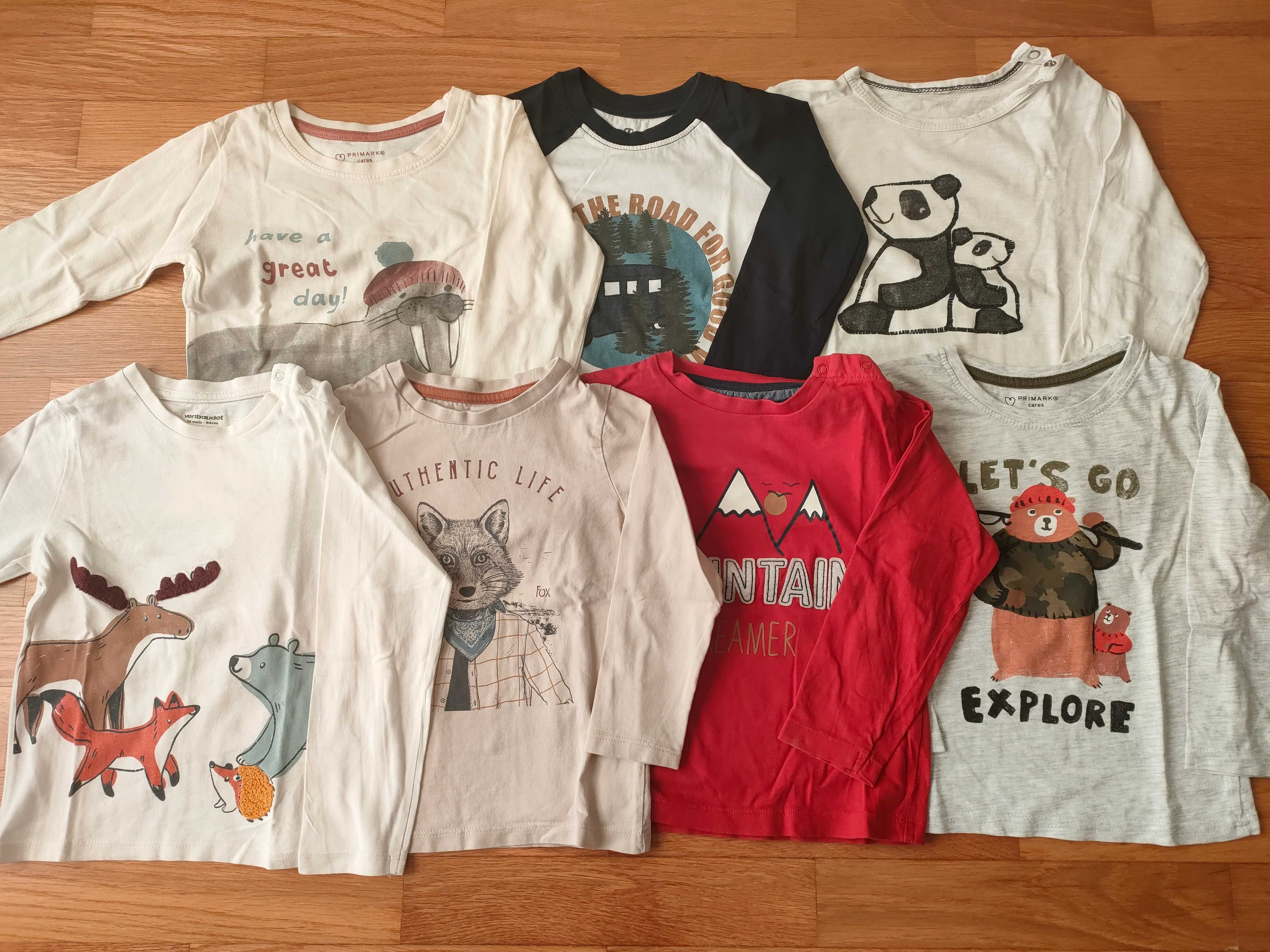 Lote de roupa de criança #40 (menino, 2-3 anos, out/inv)
