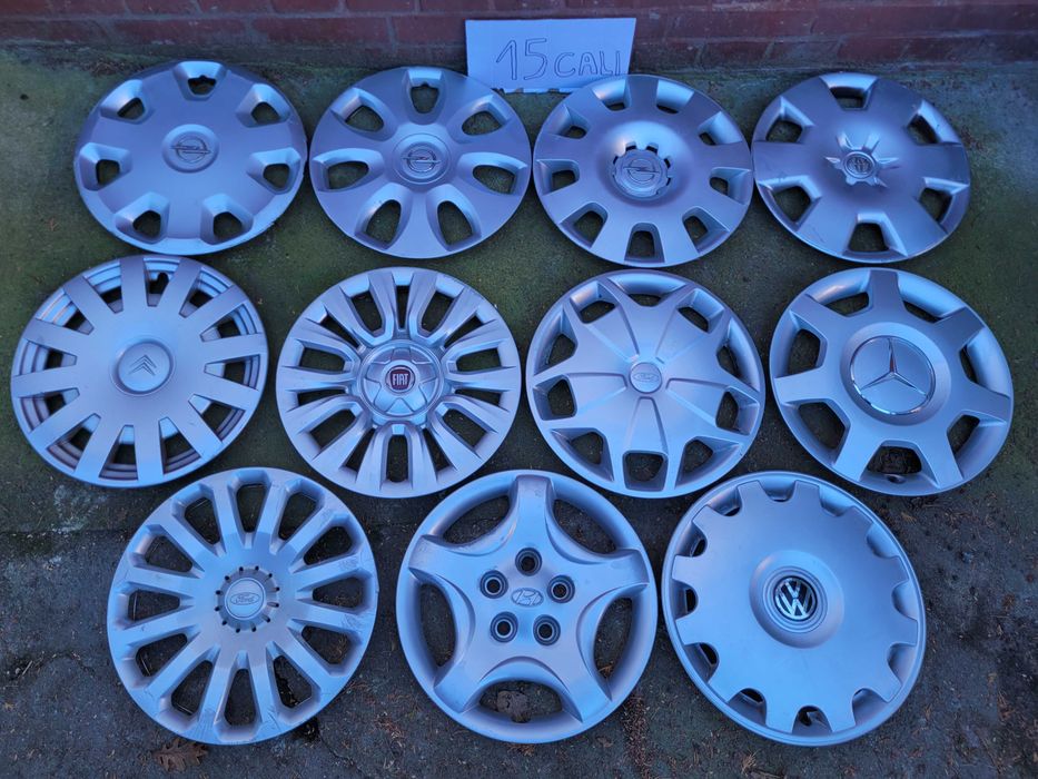 Kołpaki VW Opel Ford Mercedes 15 cali 16 cali 14 Fiat