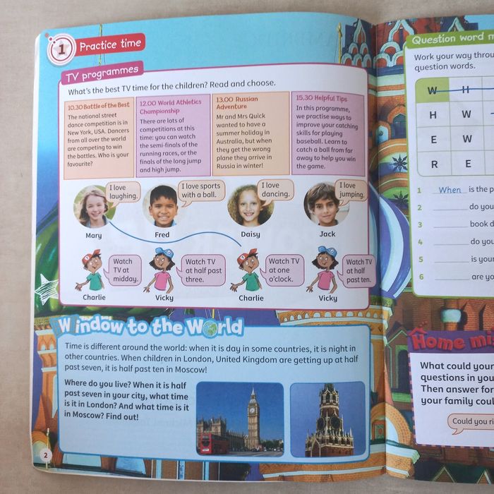 NOWA! POWER UP 3 Home Booklet Cambridge