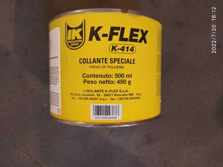 Клей каучуковый для теплоизоляции  K-Flex К 414 0,5 л