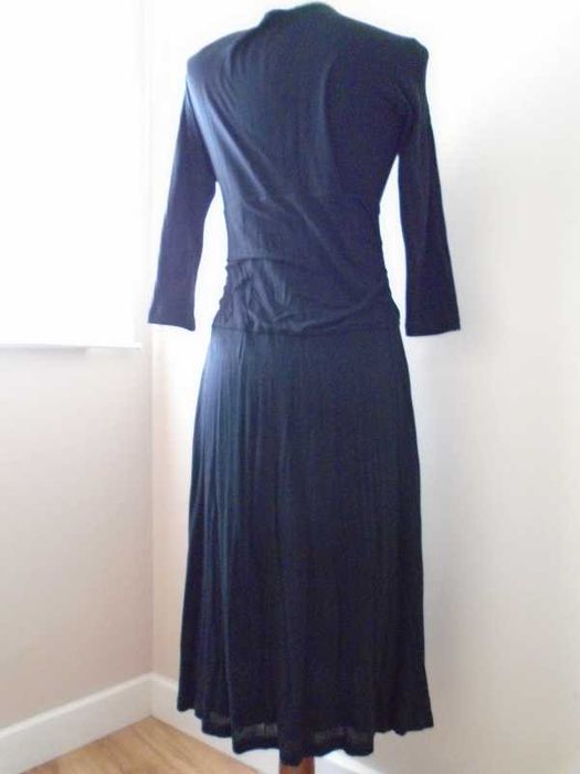 Vestido estilo retro vintage preto