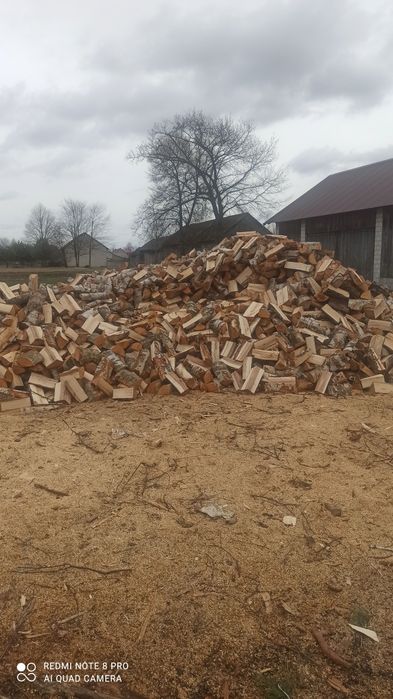 Drewno kominkowe / opałowe dąb brzoza sosna