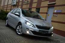 Peugeot 308 16r.1,6HDi 120KM Automat* ASO Peugeot* Panorama* KOŁA ZIMOWE*JAK NOWY