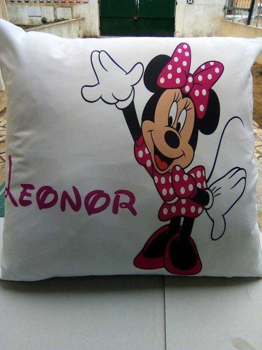 Almofadas 40x40cm Estampadas Personalizadas com Enchimento Incluído