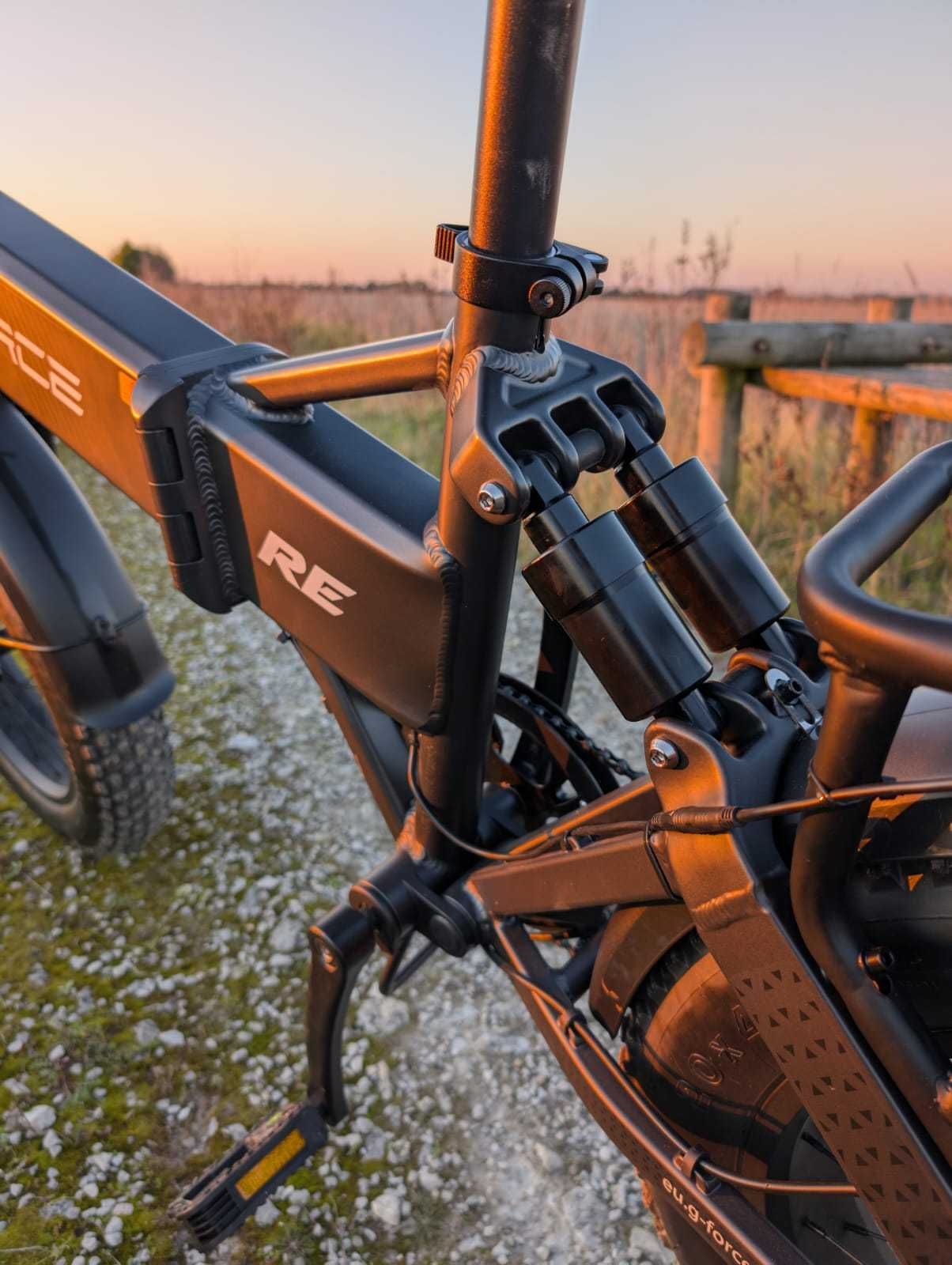 Bicicleta elétrica G-FORCE RE versão com mais Autonomia
