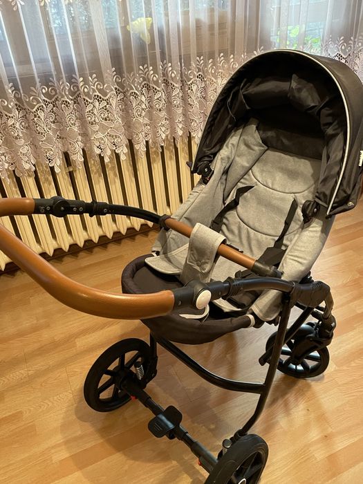 Wózek wielofunkcyjny 3w1 Riko Basic Plus Grey Fox