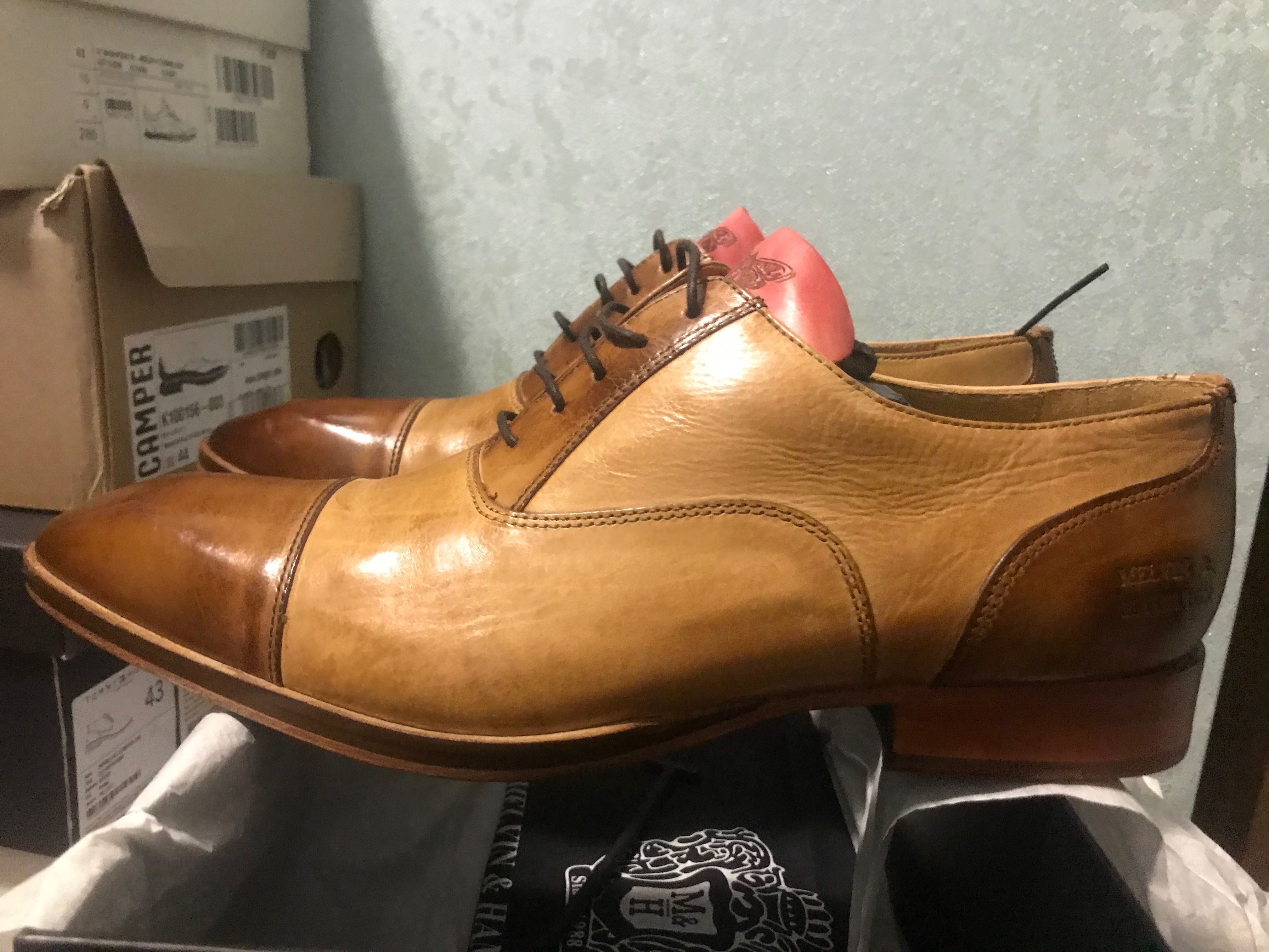 Продам шикарні туфлі-оксфорди Melvin Hamilton;німецький бренд
