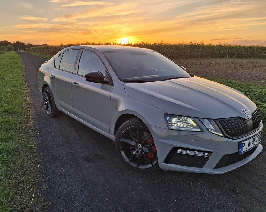 Skoda Octavia RS 2.0 Tsi 230 KM, DSG, pakiet Challenge, salon Polska