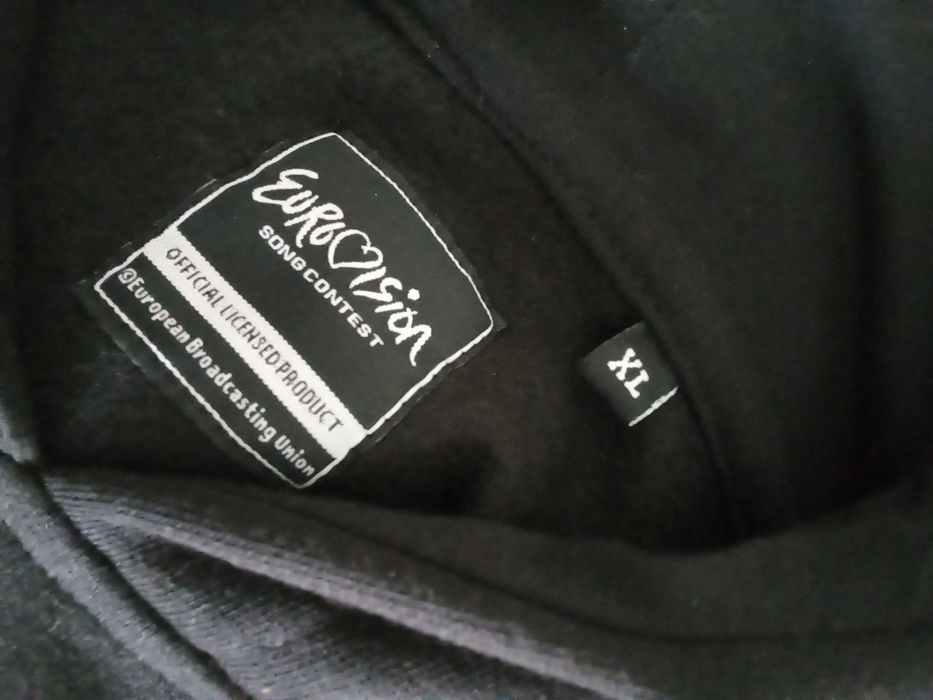 Camisola XL Eurovision 2018 C/ Capuz Manga Comprida Pullover M/F