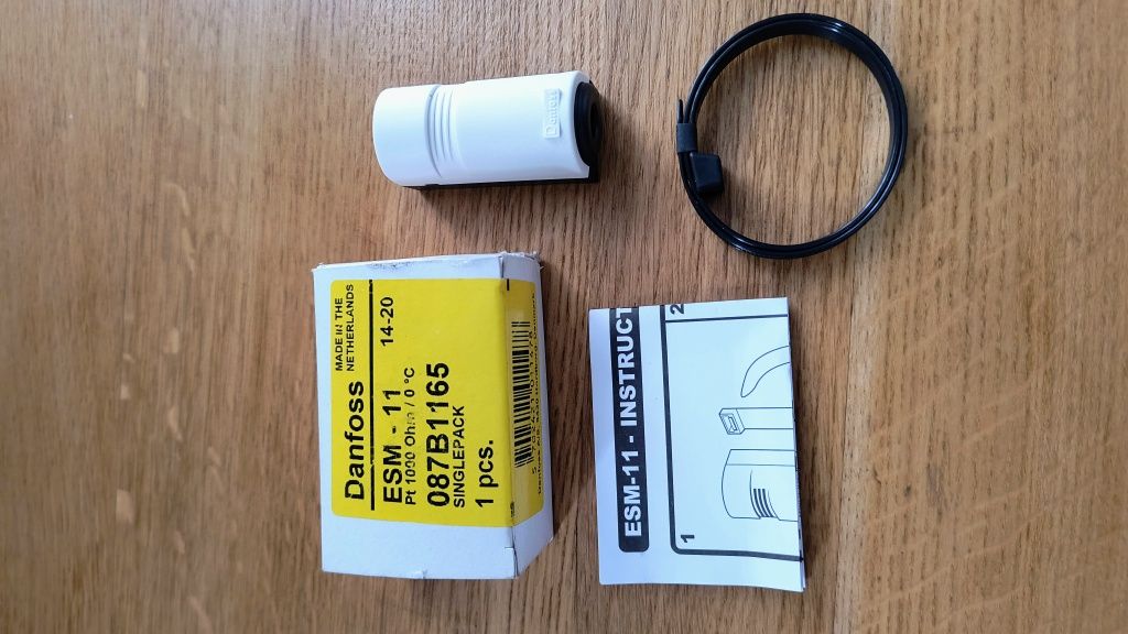 Czujnik temperatury powierzchniowy ESM-11 Danfoss 087B1165