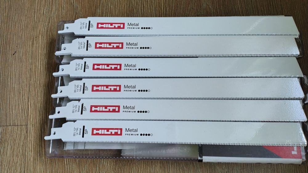 Brzeszczoty Hilti do metalu 12" 30cm piła szablasta