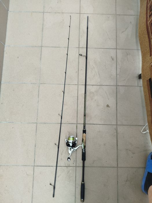 Wędka z kołowrotkiem