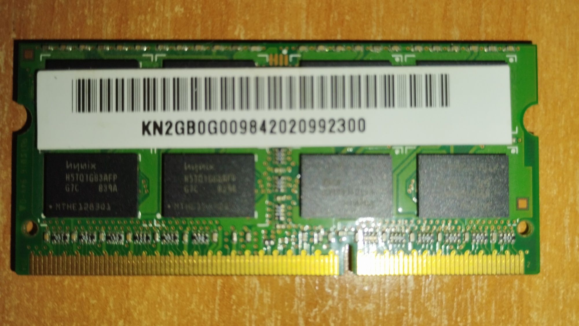 ОЗУ 2GB sodimm DDR3 1066MHz