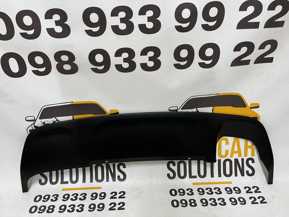 Накладка заднього бампера BLACK JEEP COMPASS 2017-20