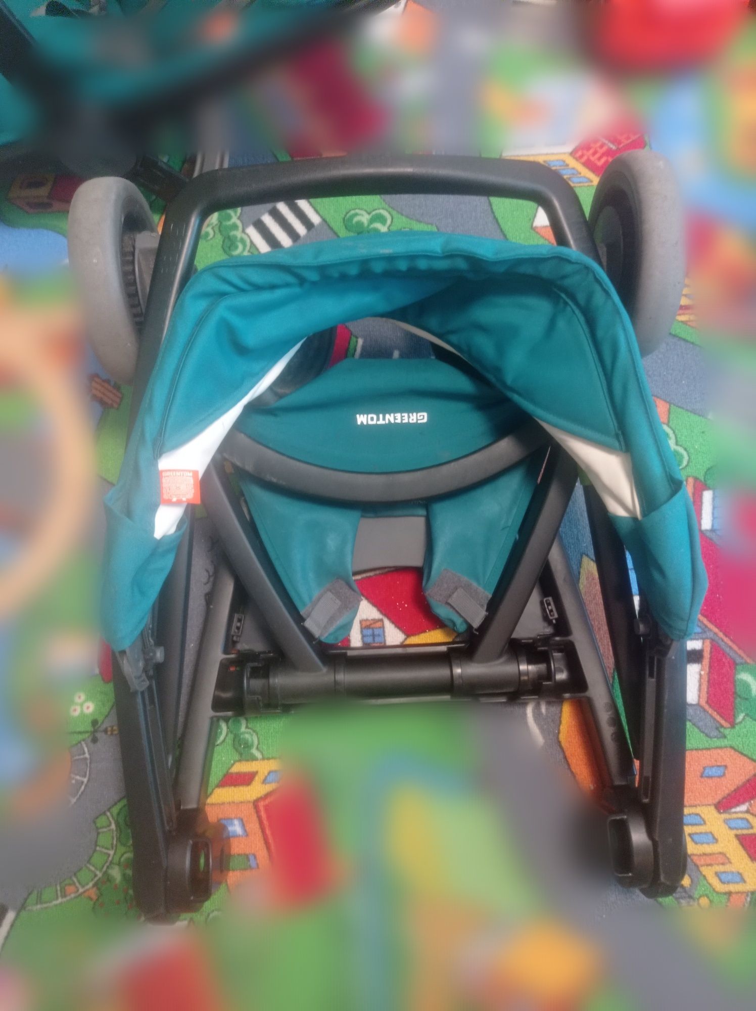 Wózek dziecięcy spacerowy plus gondola Greentom