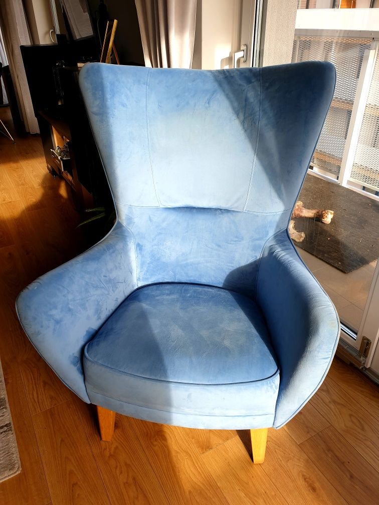 Fotel uszak mega design jajo