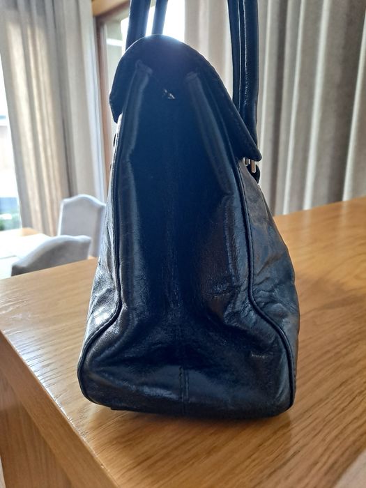 Skórzana torebka aktówka Gino Rossi