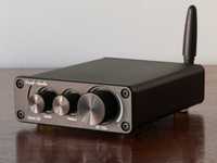 Mini Amplificador Potência Áudio (2x50W) Bluetooth 5 (Resta 1 unidade)