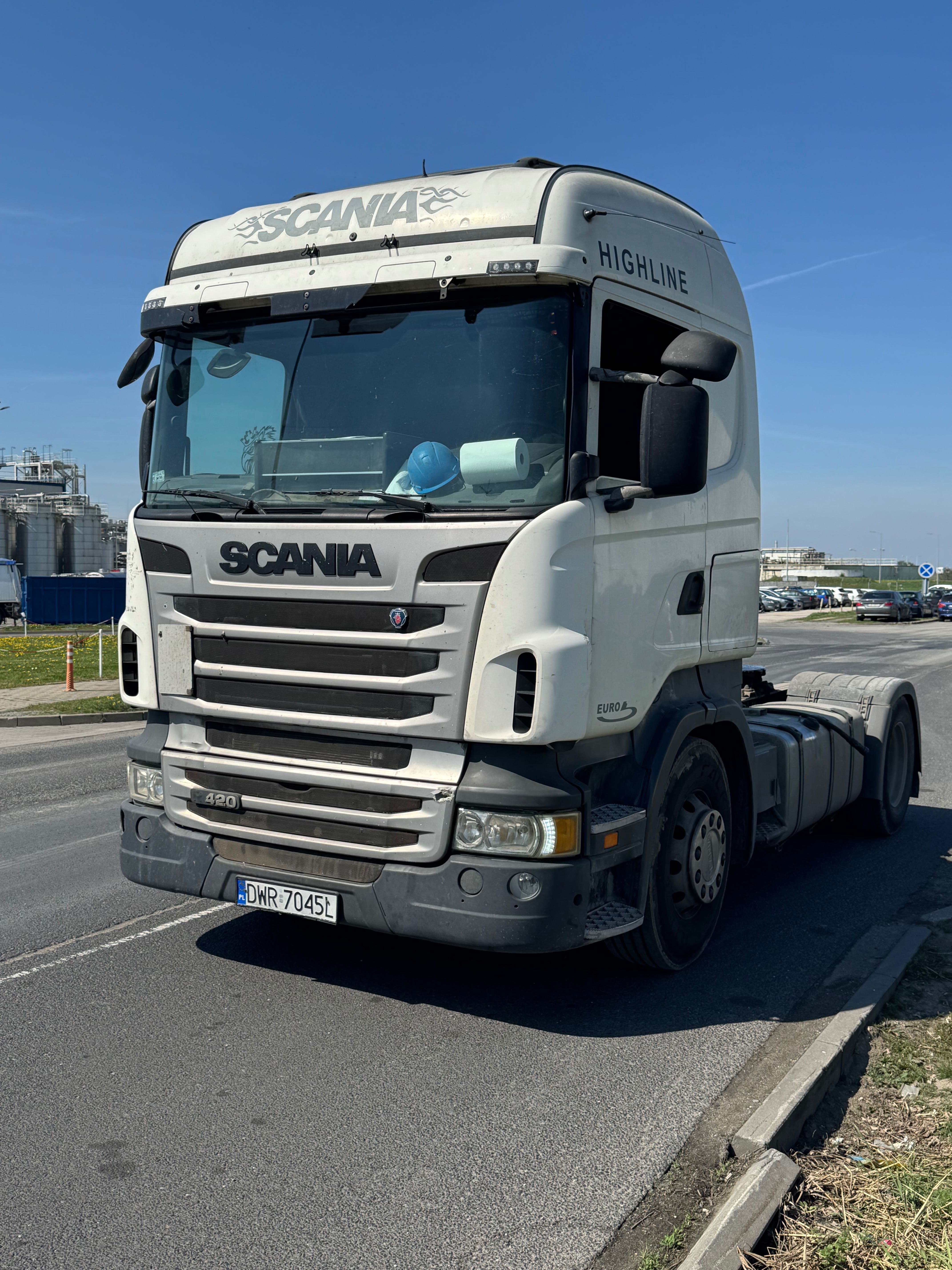 Scania R420 hydraulika do wywrotu
