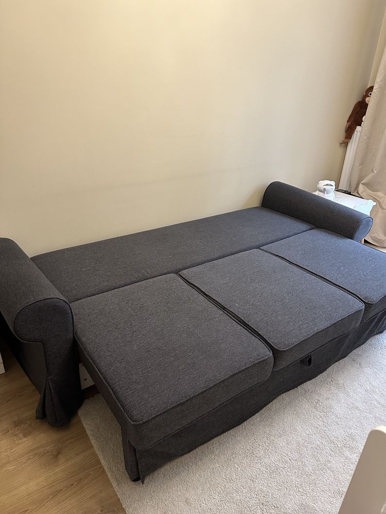 Sofa ikea evertsberg 3-osobowa szara