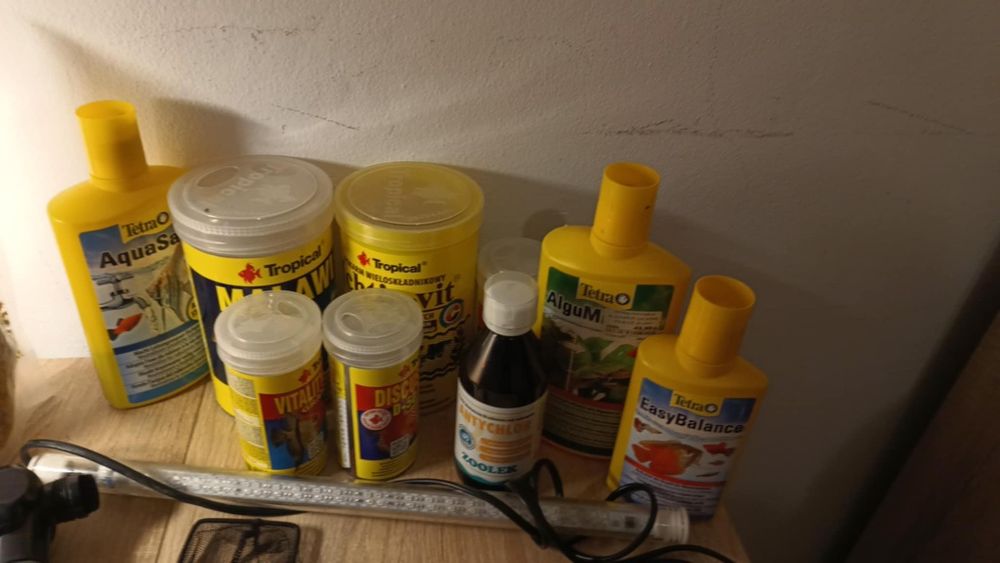 Akwarium Aquaell 120L+ bardzo dużo dodatków